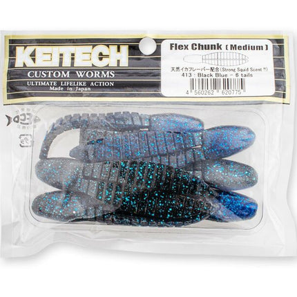 KEITECH 3" Flex Chunk Medium