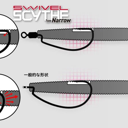 JACKALL Swivel Scythe Offset