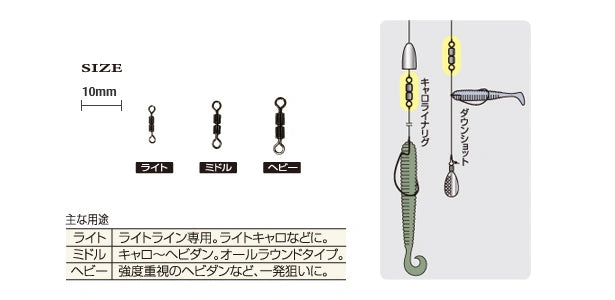 RYUGI Carodan Swivel